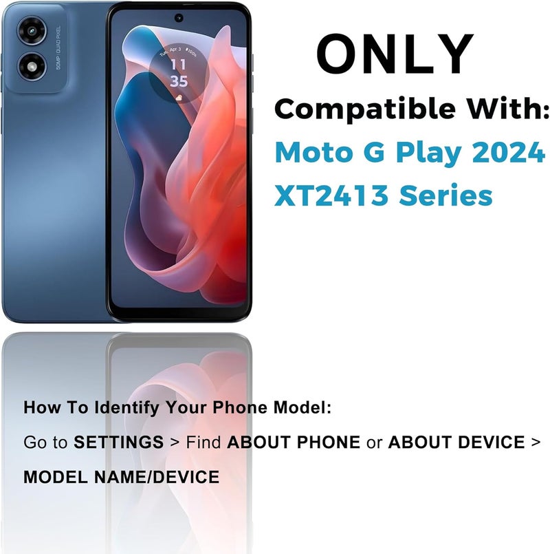 MAXSHARKS New Battery QF50 Compatible with Motorola G Play 2024 XT2413 Series, Includes Instruction & Repair Tools - Image 2